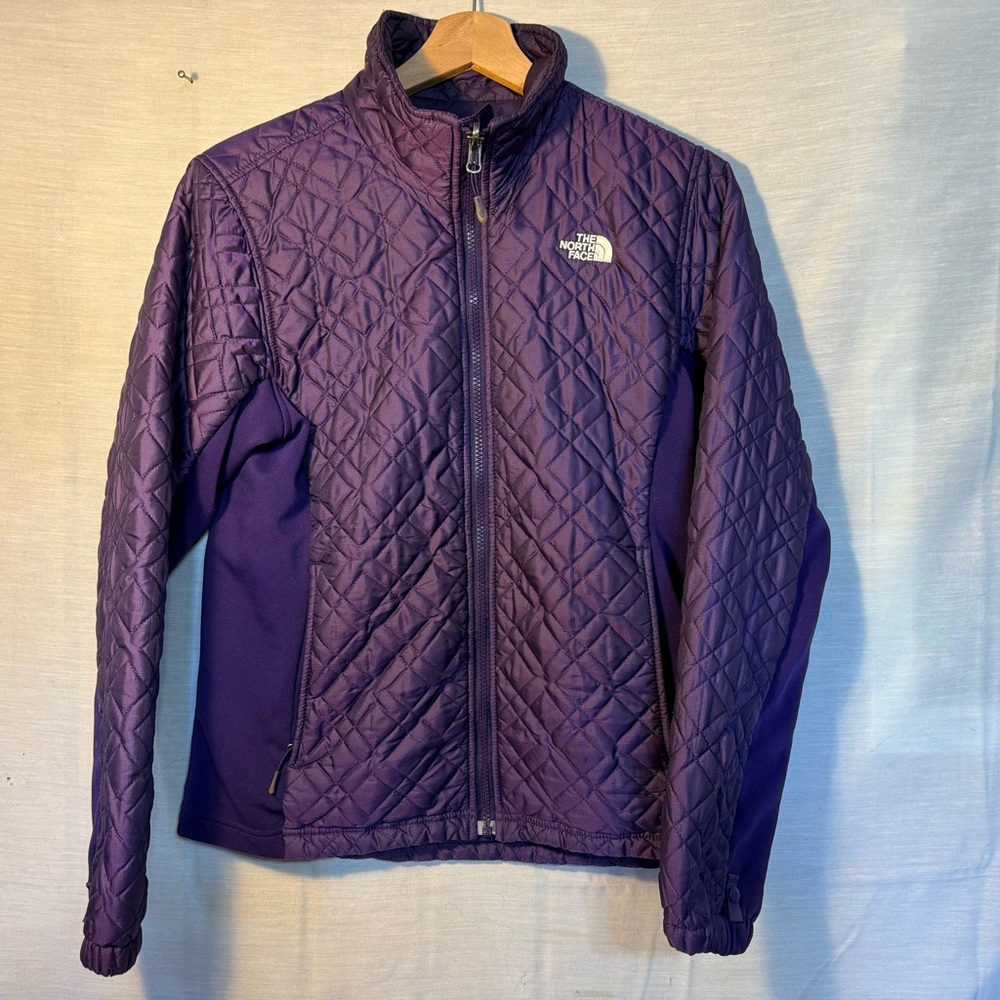 The North Face Kosmo Quilted Jacket Purple Women’s M